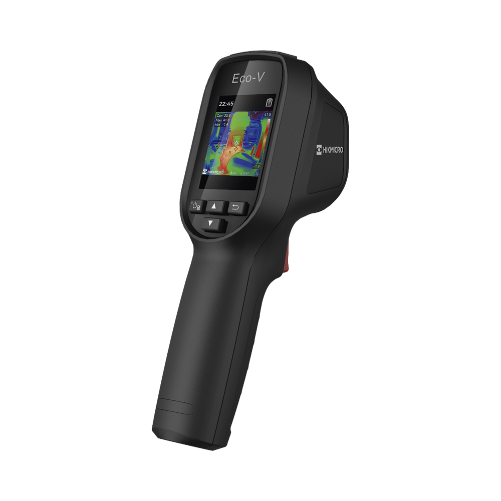 Eco-V - CÃ¡mara TermogrÃ¡fica PortÃ¡til / SuperIR 240 x 240 / Rango de -20Â°C a 550Â°C / Pantalla LCD 2.4" / FusiÃ³n TÃ©rmica-Visible / Memoria 4GB (30,000 imÃ¡genes) / BaterÃ­a 8h