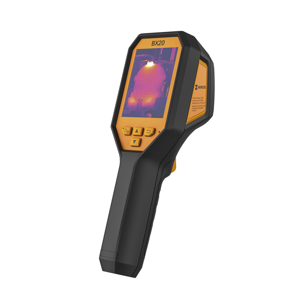 BX20 - CÃ¡mara TermogrÃ¡fica PortÃ¡til AntiexplosiÃ³n (ATEX/IECEx) / ResoluciÃ³n IR 256 x 192 / Rango de -20Â°C a 550Â°C / Pantalla LCD 3.2" / CÃ¡mara Visual 2MP / Memoria 16GB