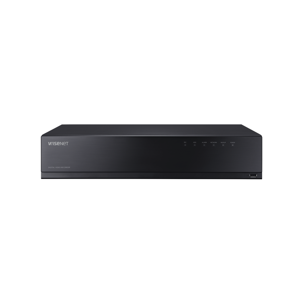DVR 18 Canales (16 Analogicos + 2 IP) hasta 8 MP/ Soporta 4 Tecnologías (AHD, TVI, CVI, CVBS)  / 8 bahias HDD (no incluidos)