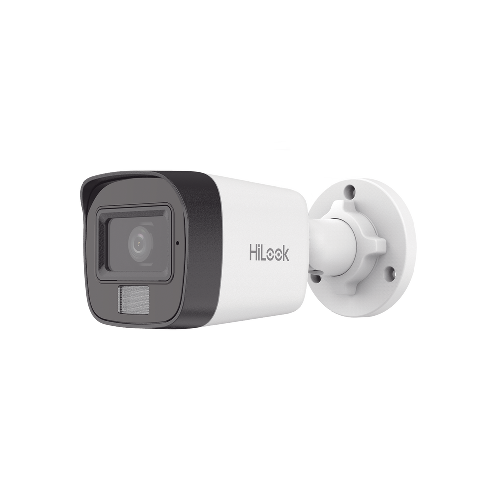 [Dual Light] Bala IP 2 Megapixel (1080p) / Lente 2.8 mm / Ãngulo de visiÃ³n 101Â° / 20 mts IR + 15 mts Luz Blanca / MicrÃ³fono Integrado / ACUSENSE Lite / Exterior IP67 / PoE / dWDR / H.265+ / ONVIF