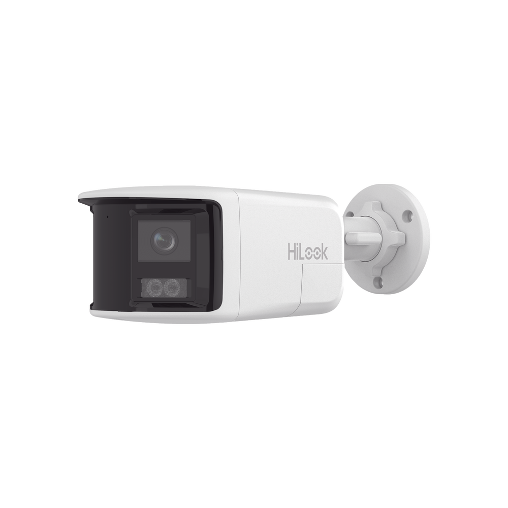 [Dual Light] Bala IP 6 Megapixel / Imagen PanorÃ¡mica 180Â°/ PoE / MicrÃ³fono y Bocina Integrado / Exterior IP67 / Audio Bidireccional / Alarma Visual y Auditiva Integrada / Smart Supplement Light / Micro SD 512 GB