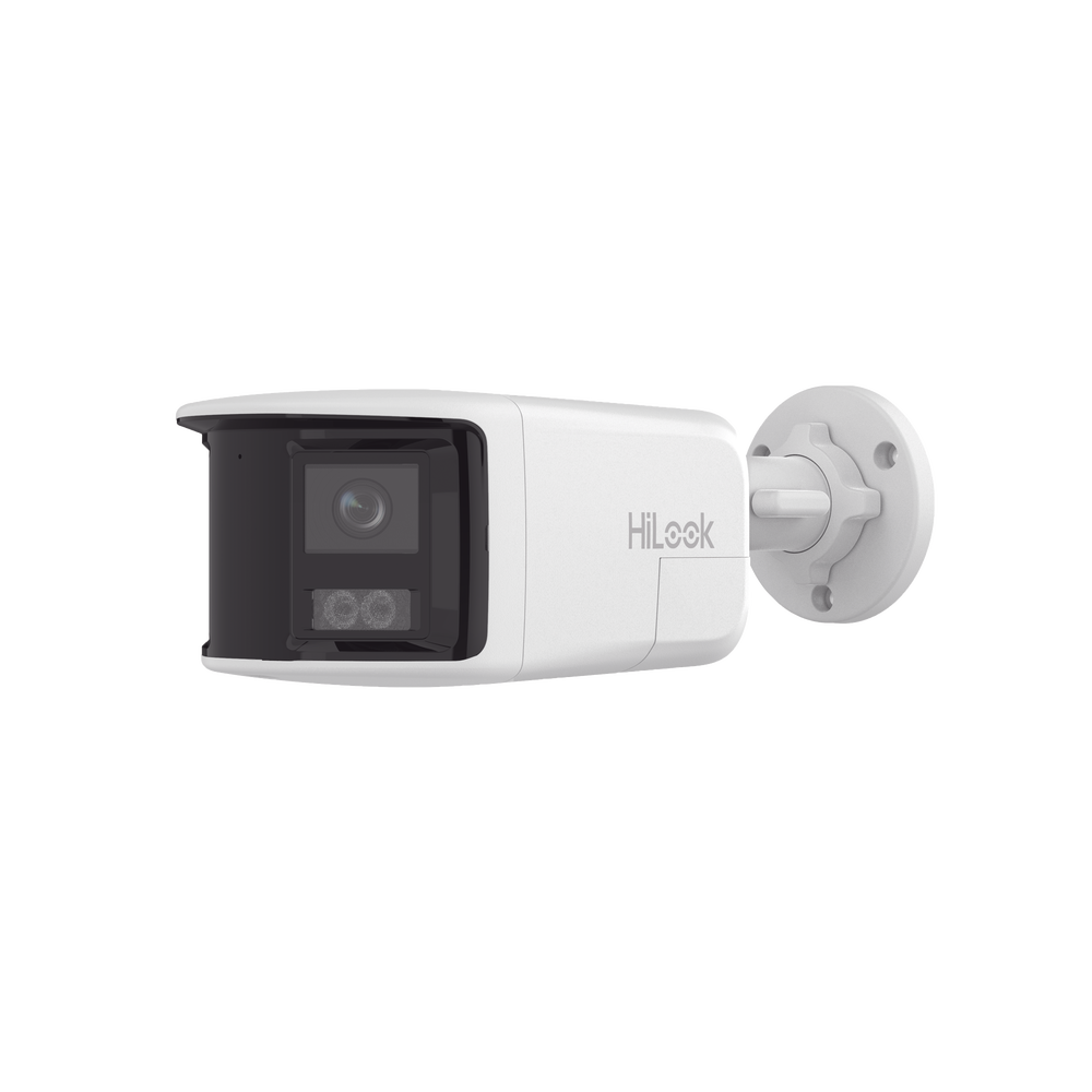 [Dual Light] Bala IP 8 Megapixel / Imagen PanorÃ¡mica 180Â°/ PoE / MicrÃ³fono y Bocina Integrado / Exterior IP67 / Audio Bidireccional / Alarma Visual y Auditiva Integrada / Smart Supplement Light / Micro SD 512 GB