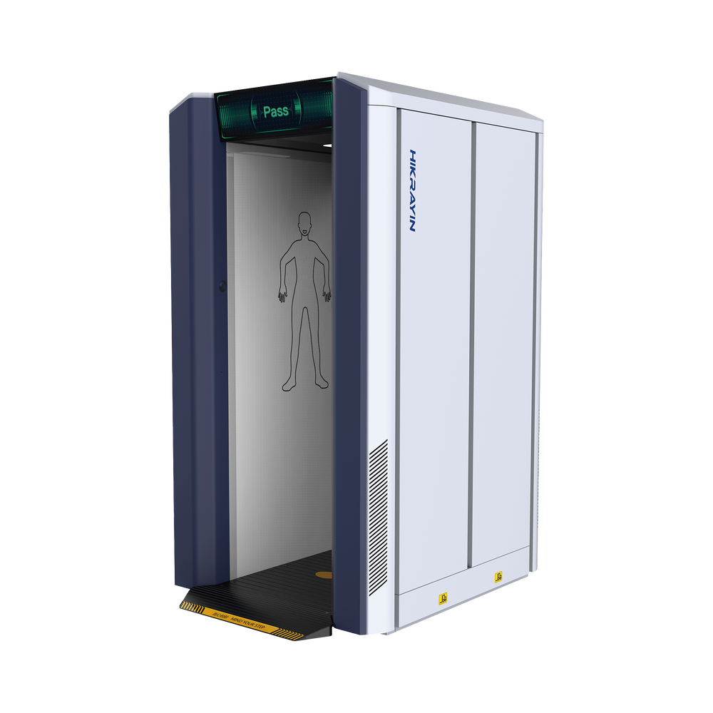 Escáner de Cuerpo de Onda Milimétrica / Imagen 3D Holográfica / Resolución de Detección 2 mm / Seguro y Confortable / Protección de Privacidad / Producción Rápida hasta 700 personas/hora