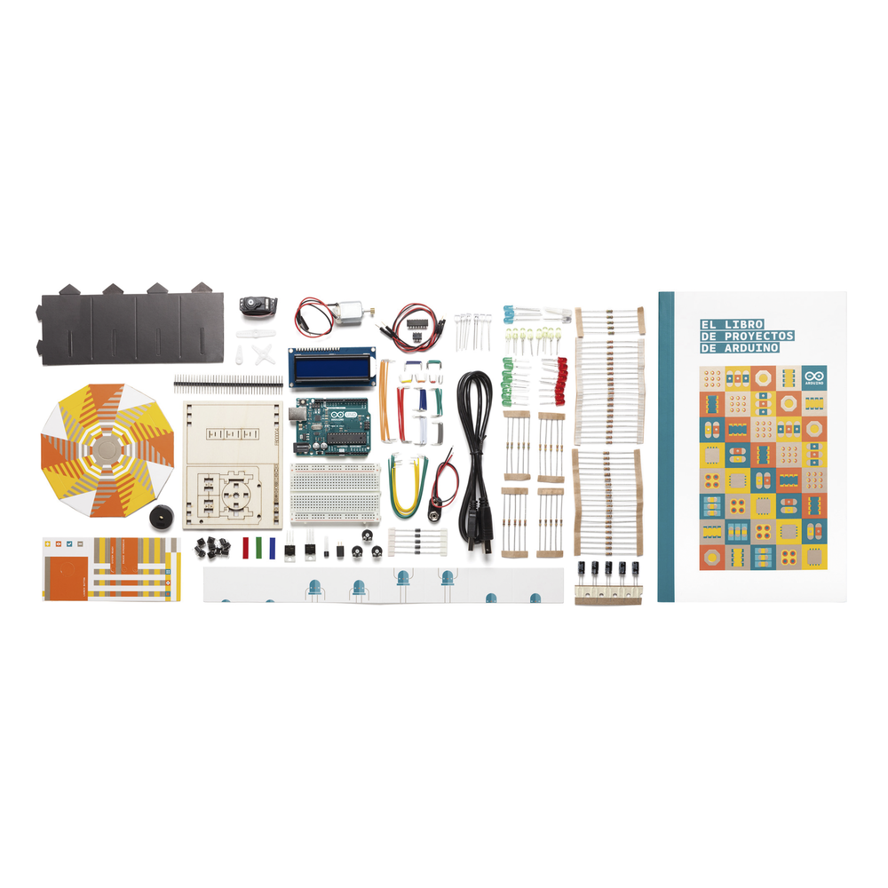 Placa de Desarrollo Arduino UNO R3 / Microcontrolador ATmega328P 16 MHz / 32KB Flash 2KB SRAM / 14 Digital I/O 6 Analógicas / USB Programación / Compatibilidad IDE y Cloud