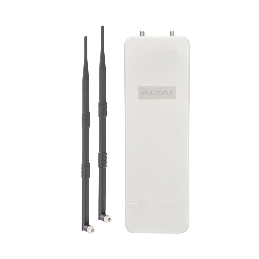 Poderoso Kit WiFi Omnidireccional en 2.4 GHz para WISP, Hasta +200 m de Cobertura, El Kit Incluye Punto de Acceso C1XN+ y  2 x Antenas de 9dBi  Omnidireccionales, Administración en Nube Gratis con INSIGHTS