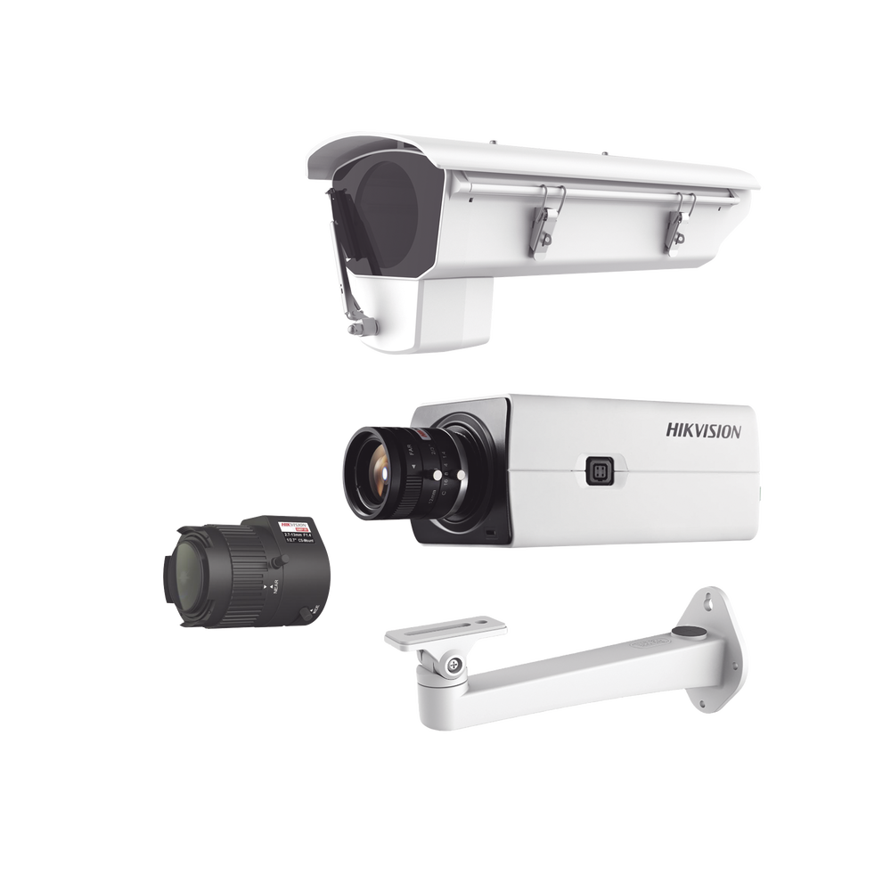 Kit de CÃ¡mara IP con Gabinete para Cuartos Frios con Ventilador, CalefacciÃ³n y Parabrisas Incluye Lente varifocal