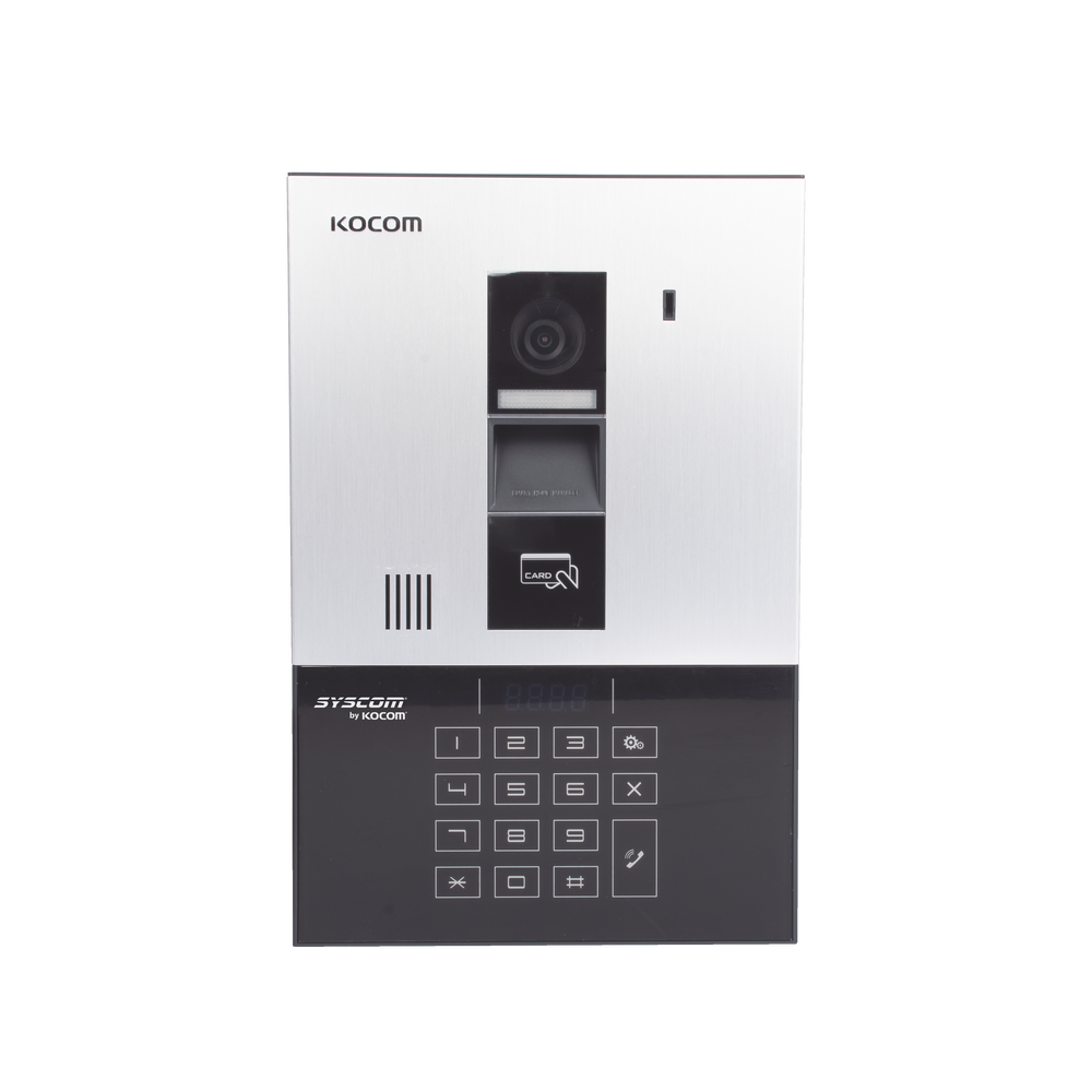 Sistema Multiapartamento Touch, Hasta 450 Apartamentos, 300 Metros, Apertura con tarjeta