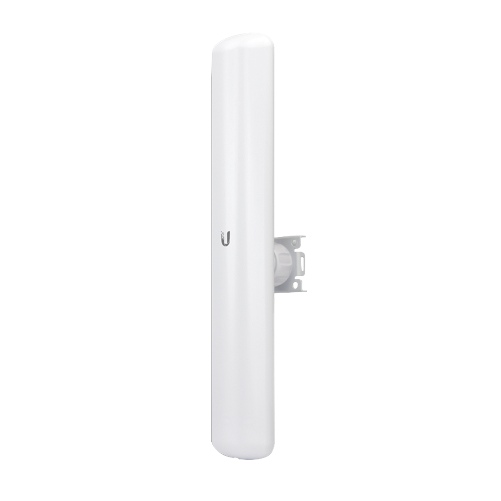 Estación Base 2x2 MIMO airMAX LiteAP AC hasta 450 Mbps, 5 GHz (5150 - 5875 MHz) con antena integrada de 16 dBi y cobertura de 120 grados