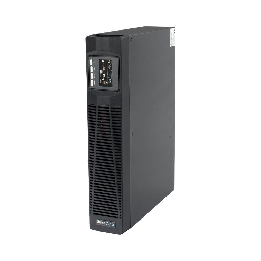 UPS de 1000VA/900W / TopologÃ­a On-Line Doble ConversiÃ³n / Entrada y Salida de 120 Vca / Clavija de Entrada NEMA 5-20P / Pantalla LCD Configurable / Formato Rack/Torre / 8 Salidas