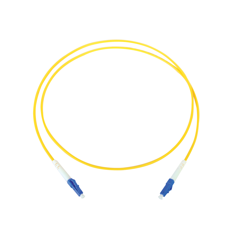 Jumper de Fibra Óptica Monomodo LC/LC Simplex de 1 metro
