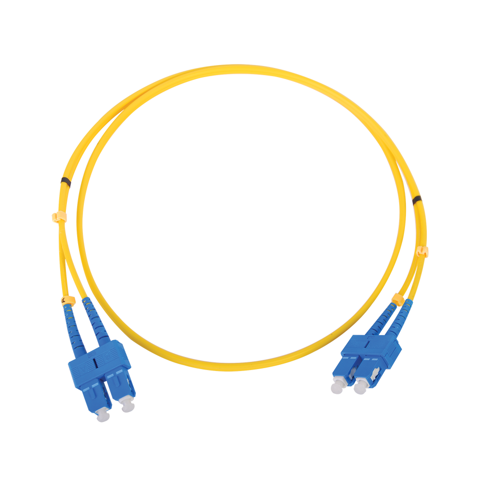 Jumper de Fibra Óptica Monomodo SC/SC Duplex de 1 Metro (3.28 Pies)