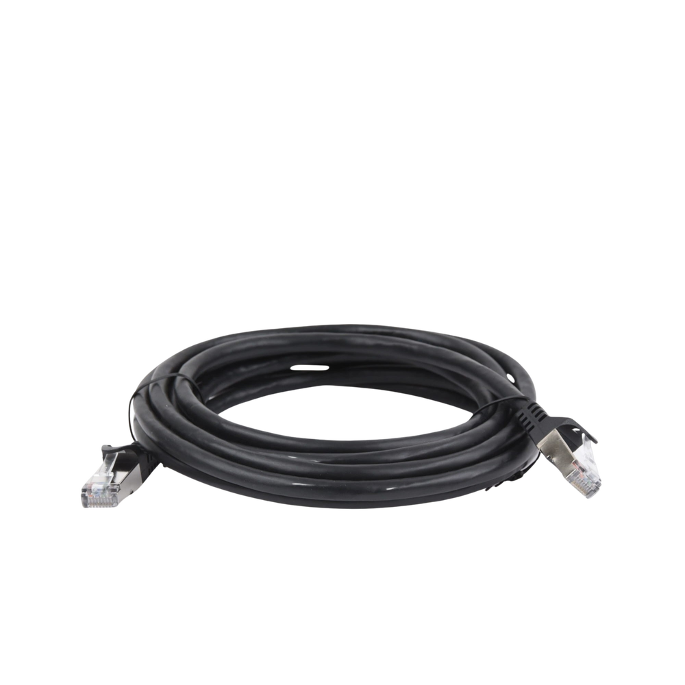 Cable de Parcheo FTP Cat6 - 3.0 Metros (9.84 Pies) - Negro