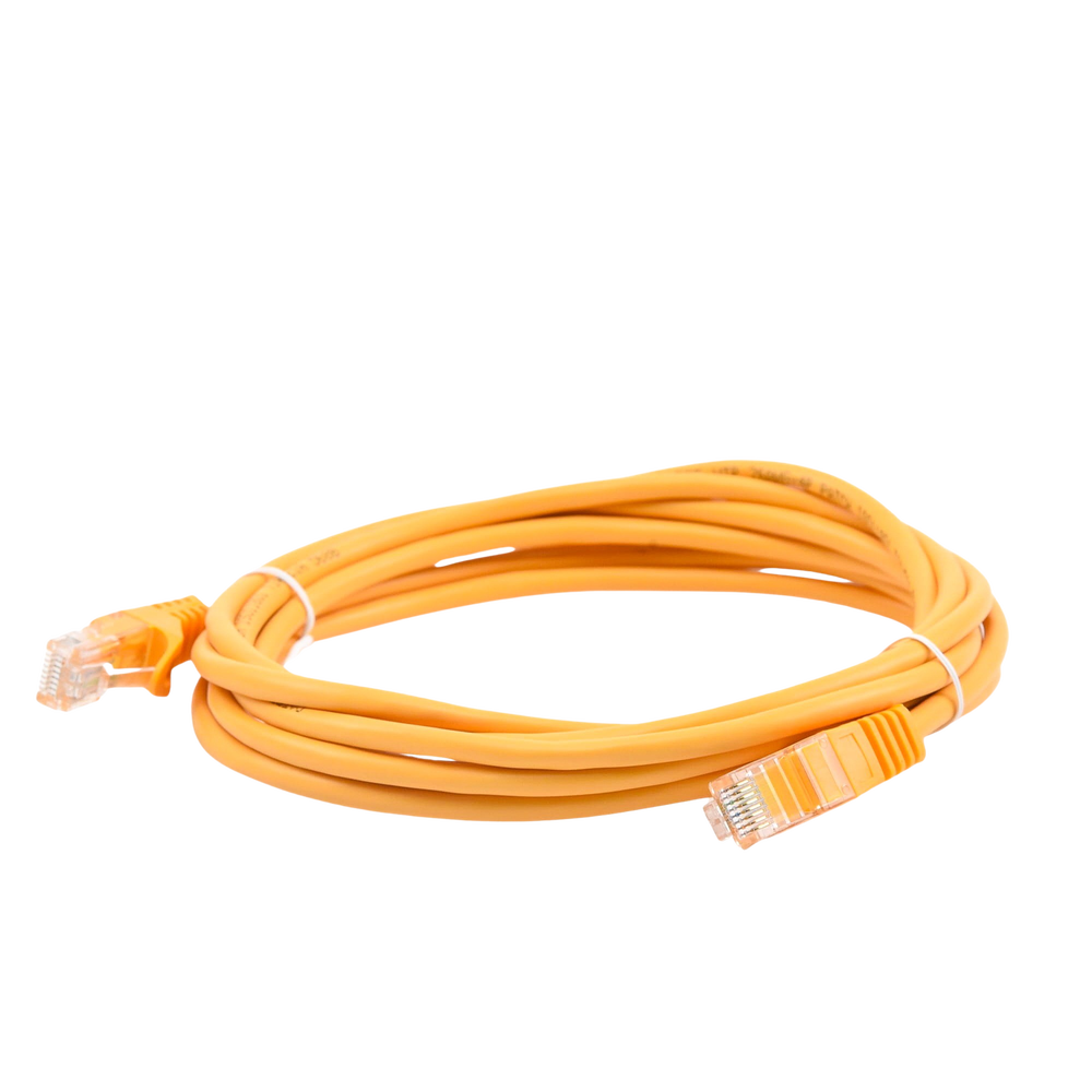 Cable de Parcheo UTP Cat5e - 3.0 Metros (9.84 Pies) - Amarillo