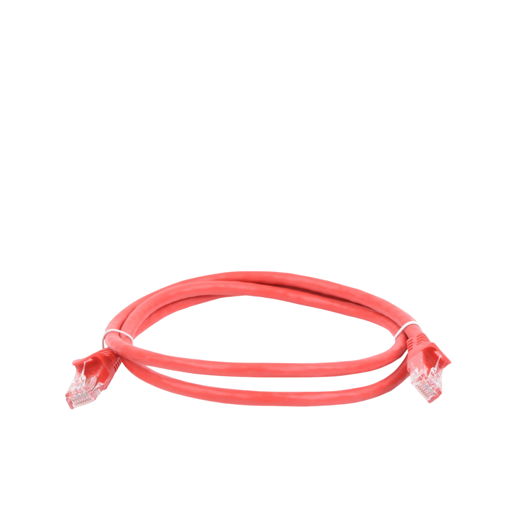 Cable de Parcheo UTP Cat6 - 1 Metro (3.28 Pies) - Rojo