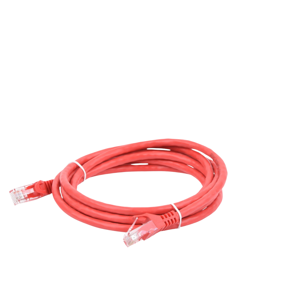Cable de Parcheo UTP Cat6 - 2 Metros (6.56 Pies) - Rojo