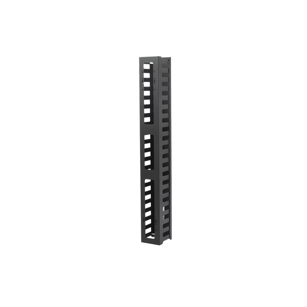 Organizador de Cable Vertical de 21 Unidades Rack Sencillo, Compatible con Racks Serie EIRL y EIQR