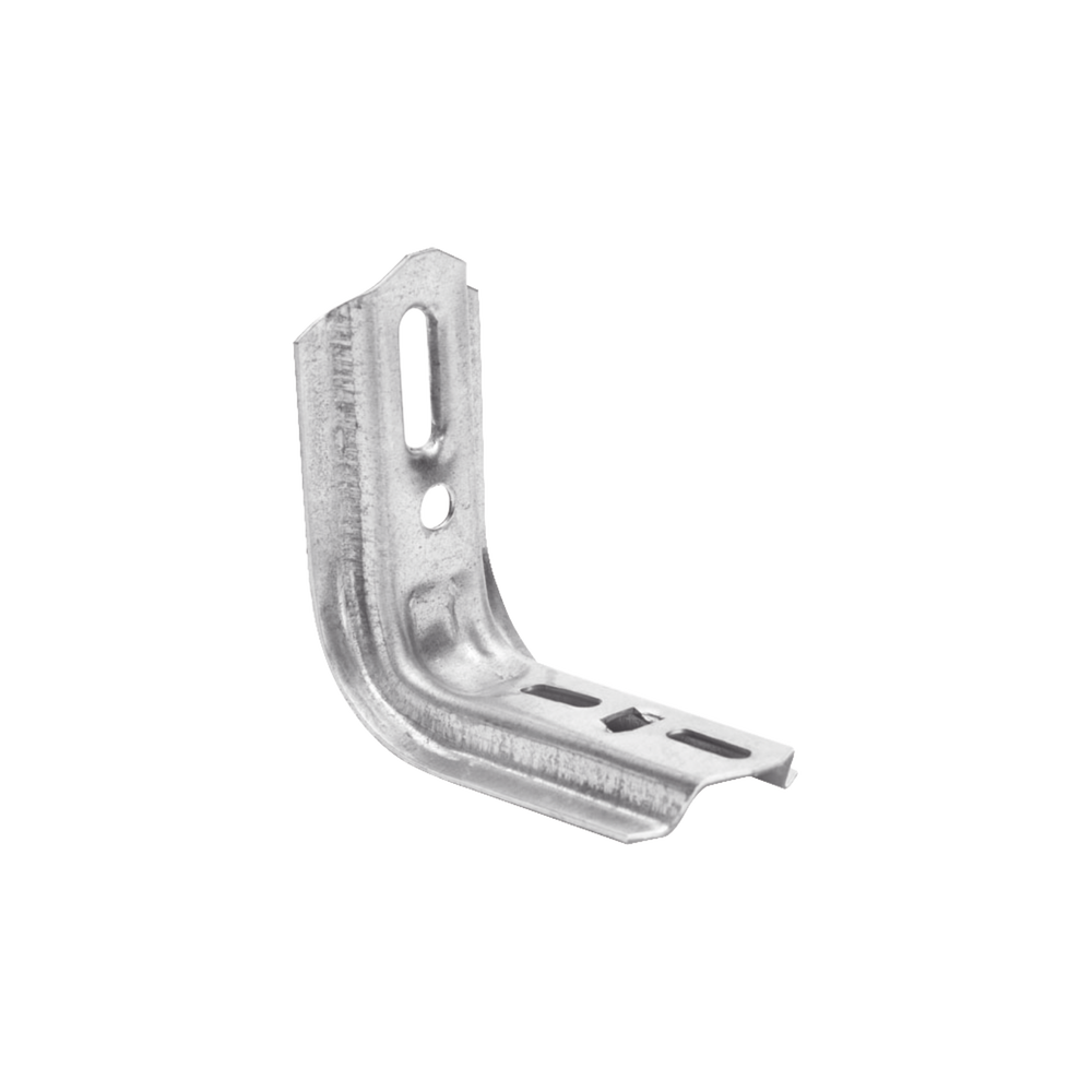 Ménsula omega tipo L 110mm inteligente, para montar charola de 50 a 100mm en pared o muro