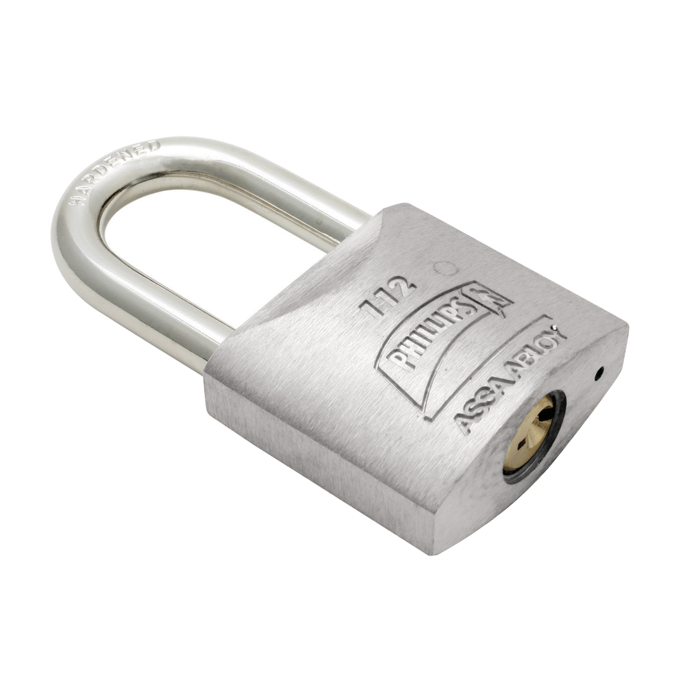 Candado Metálico de Gancho Corto / Llave PH-32 para 4 pernos de combinación / Cuenta con barreno para salida de agua.