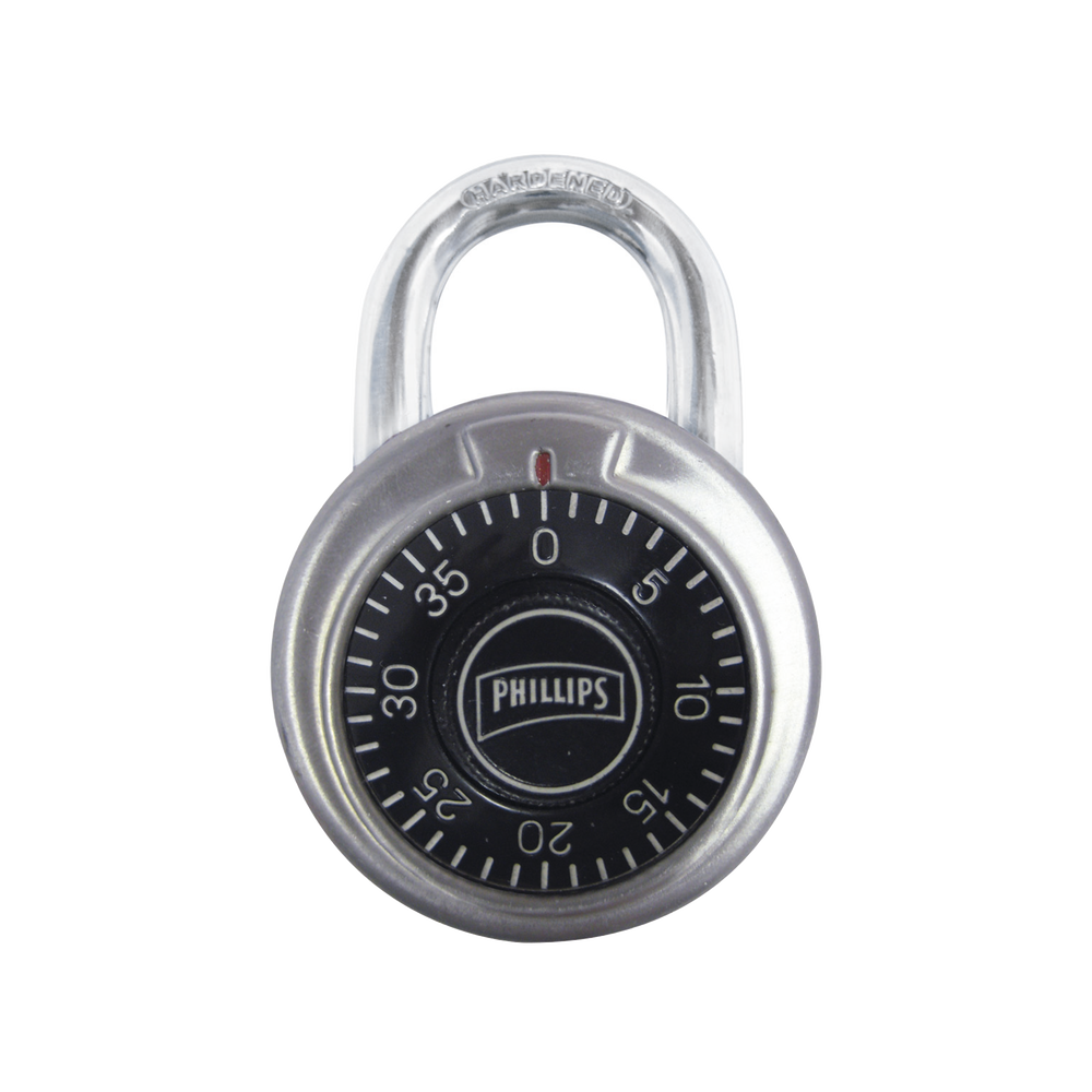 Candado de Combinación / No Requiere Llave / Color Negro.
