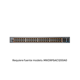 Switch PoE inteligente / cnMatrix EX2052R-P / PoE+ / 48 puertos x 1 Gps / 4 SFP+, fuente de alimentación extraíble