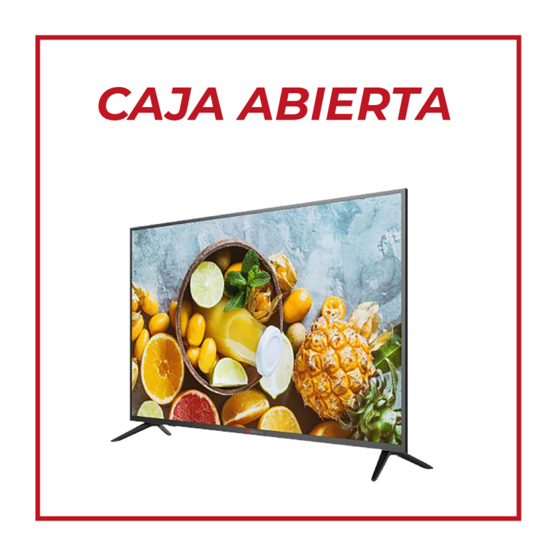 Monitor LED 4K de 50" / Entrada HDMI-VGA / Compatible con Montaje VESA (200 X 200) / Bocinas Integradas / Uso 24/7 (Caja Abierta)