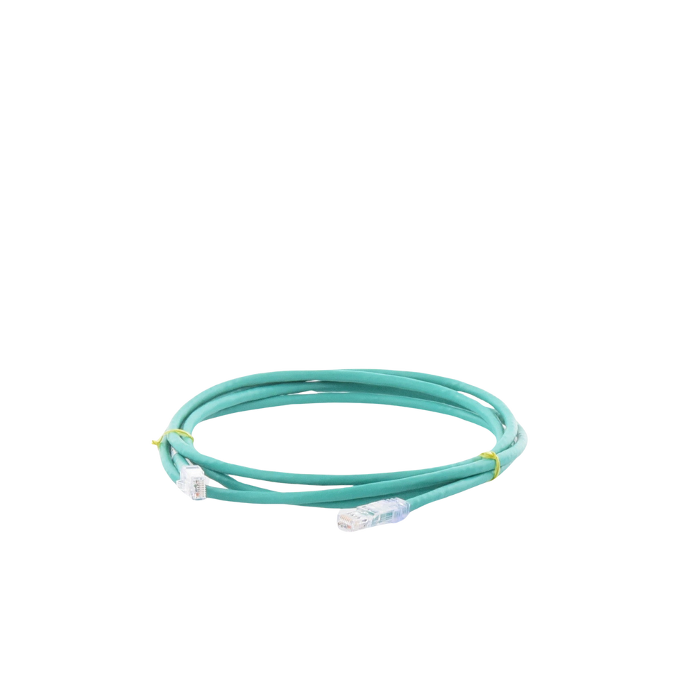 Cable de parcheo UTP Categoría 6, con plug modular en cada extremo - 2 m. - Verde