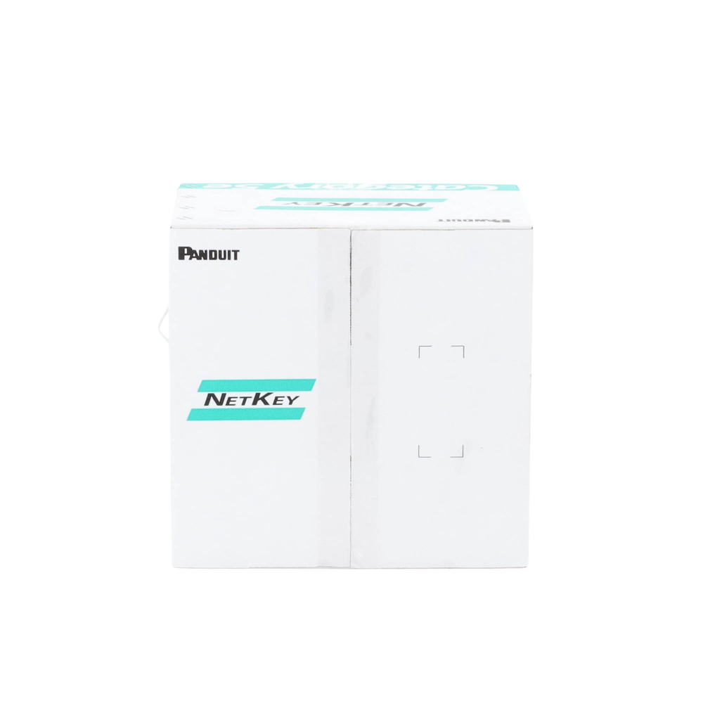 Bobina de Cable UTP 305 Metros (1000 Pies) de Cobre, NetKey, Gris Claro, Categoría 5e (24 AWG), PVC (CM), de 4 Pares (Caja Abierta) - Image 2