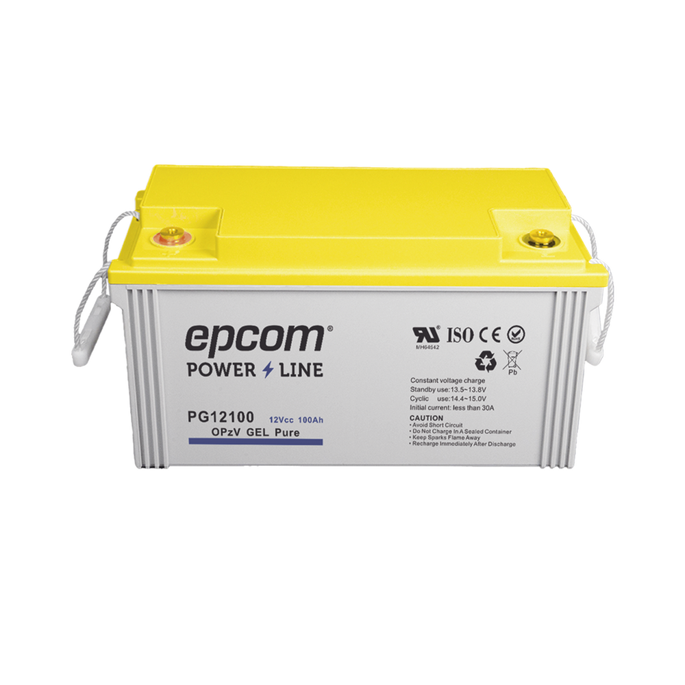 BaterÃ­a de GEL PURO OPzV / 12 V @ 100 Ah / Ciclo profundo / Uso en Aplicaciones Fotovoltaicas y de Respaldo