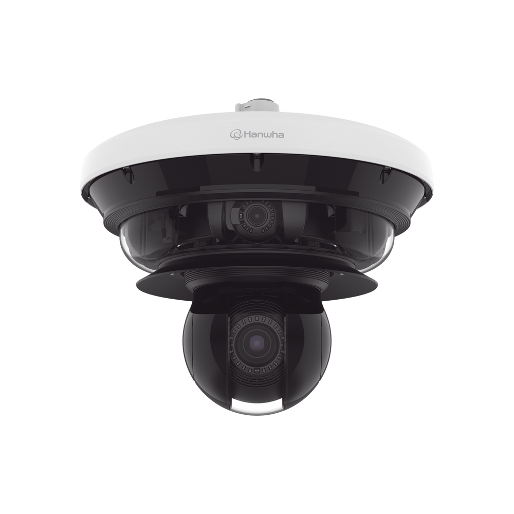 CÃ¡mara IP Multisensor 34MP (4 sensores 4K) con lentes motorizados / PTZ 2 MP 40X / Hasta 2 tarjetas MicroSD de 512GB / WDR de hasta 150dB / IP66 / IK10 / autoseguimiento / Inteligencia artificial para eventos