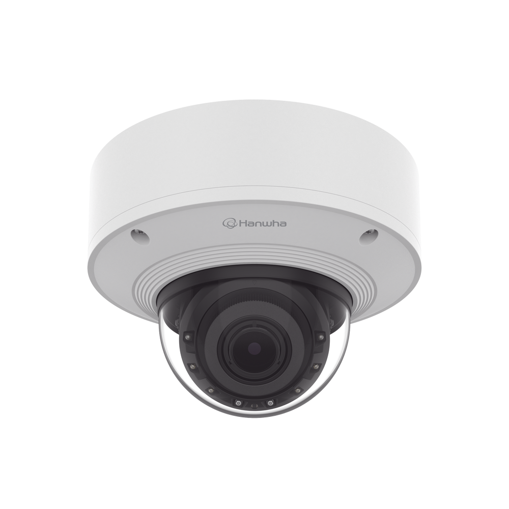 CÃ¡mara Domo 2MP Solid EDGE / Wisenet WAVE embebido / Antivandalica / Lente Motorizado de 4.38  A 9.33mm / P-Iris / WDR 120dB / 1TB SSD / IP66, IP67, IK10+, NEMA4X, IP6K9K