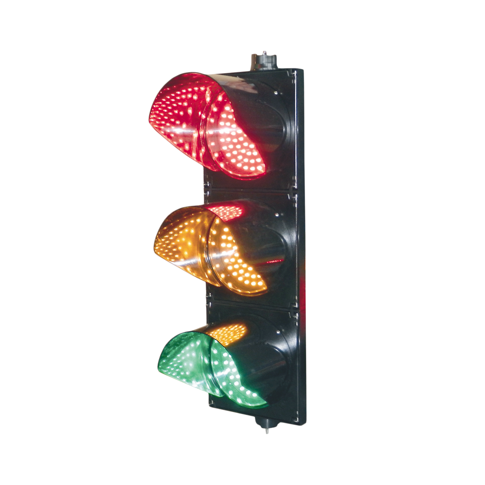 Semáforo / Señalización Rojo, Verde y Amarillo / Diametro 200mm / LED / 110vca.