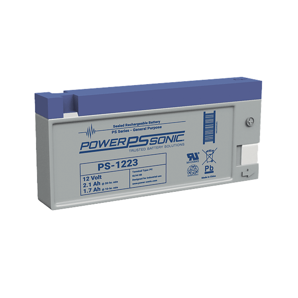 Batería 12V, 2.1AH, Para Respaldo, Tecnologías AGM/VRLA, 5 Años Vida Útil, Terminales PC, Reconocida UL