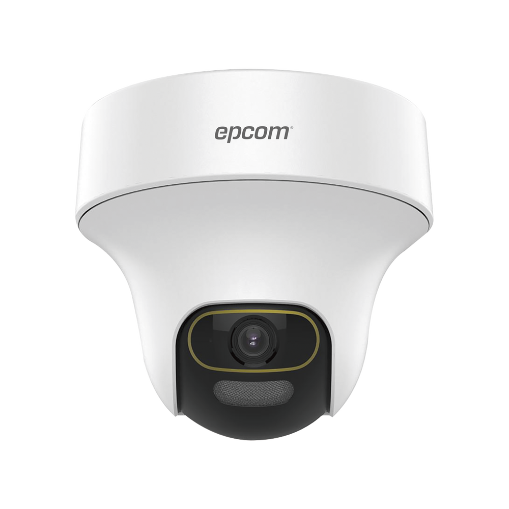 Cámara LUZ DUAL (IR + LUZ BLANCA) / Domo TurboHD 2 Megapixel (1080p) / Luz Blanca 20 mts / Gran Angular 106° / Lente 2.8 mm / 30 mts IR EXIR / Exterior IP67 / 4 Tecnologías /  Micrófono Integrado