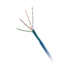 Bobina de Cable UTP de 4 Pares, Vari-MaTriX, Cat6A, 23 AWG, CMP (Plenum), Color Azul, 305 Metros (1000 Pies)