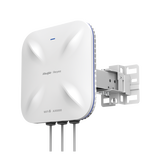 Punto de Acceso Mesh Wi-Fi 6 Industrial para Exterior Sectorial 60°, hasta 5.95 Gbps, MU-MIMO 4x4, Filtros Anti Interferencia y Auto Optimización con IA, puerto eth 2.5G y SFP