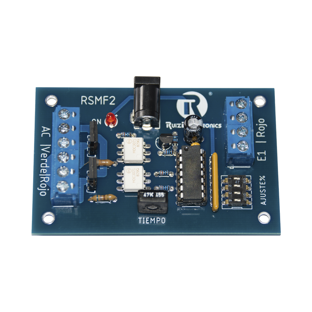 Tarjeta de Control para Semáforos tipo Aduana con opción siempre rojo