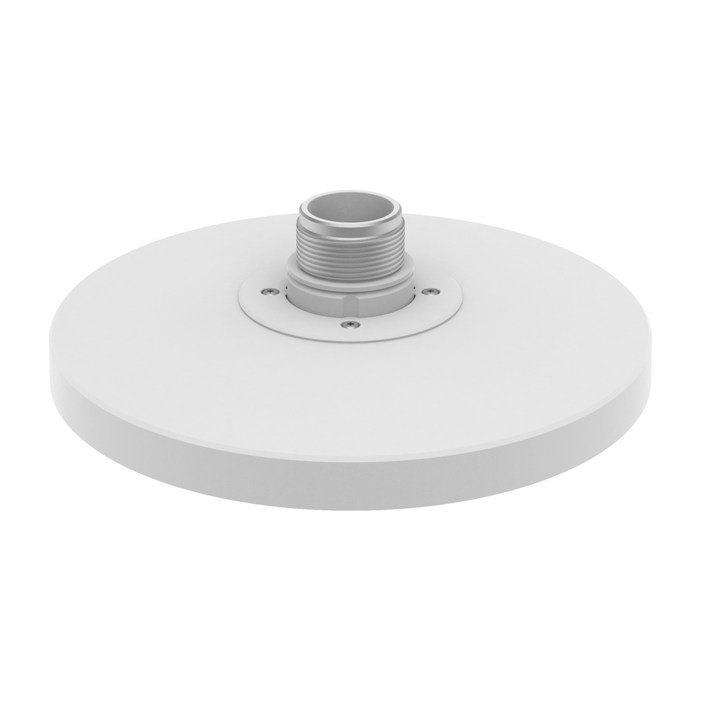 Adaptador tipo plato para CÃ¡mara Multisensor serie P necesario para usar accesorios de pared o techo, verificar lista de compatibilidad