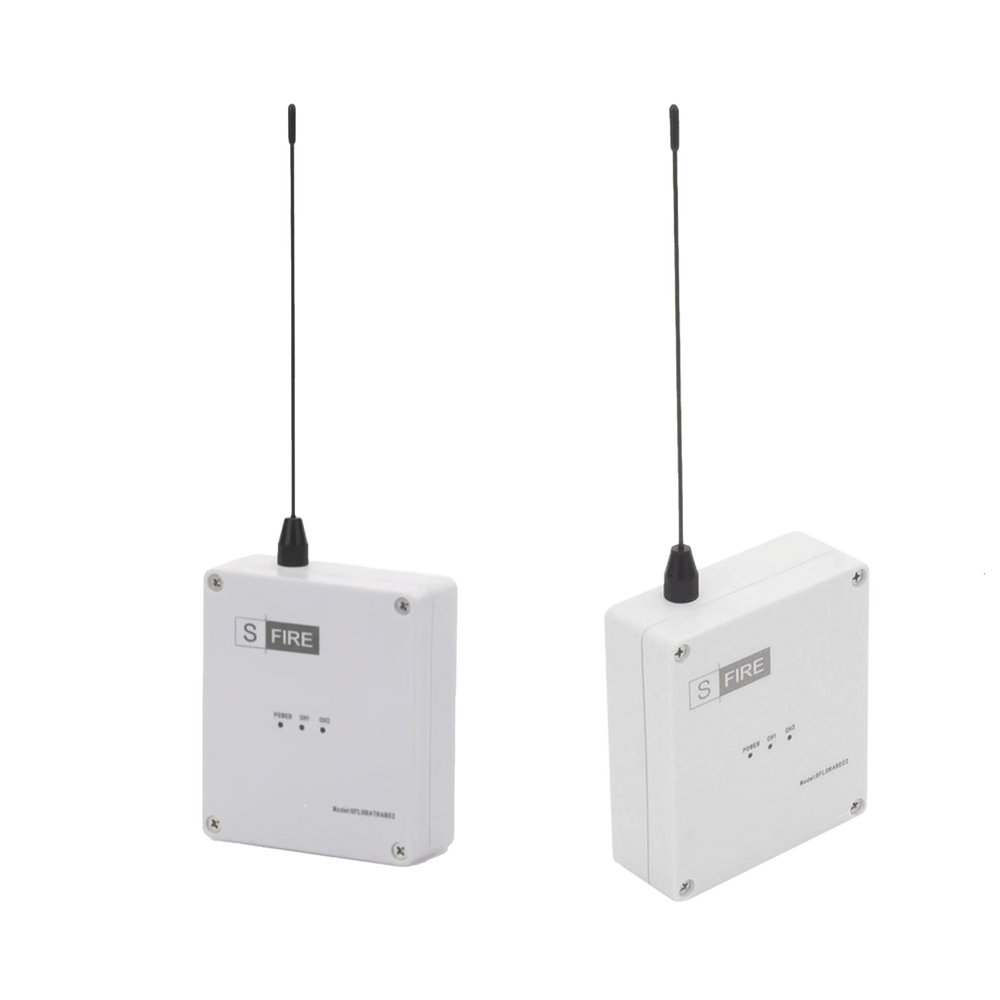 Aplicaciones de alta exigencia / KIT de Transmisor - Alimentación a 12Vcc / Receptor inalámbrico / Distancia máxima de transmisión 2500 metros (Linea de vista)