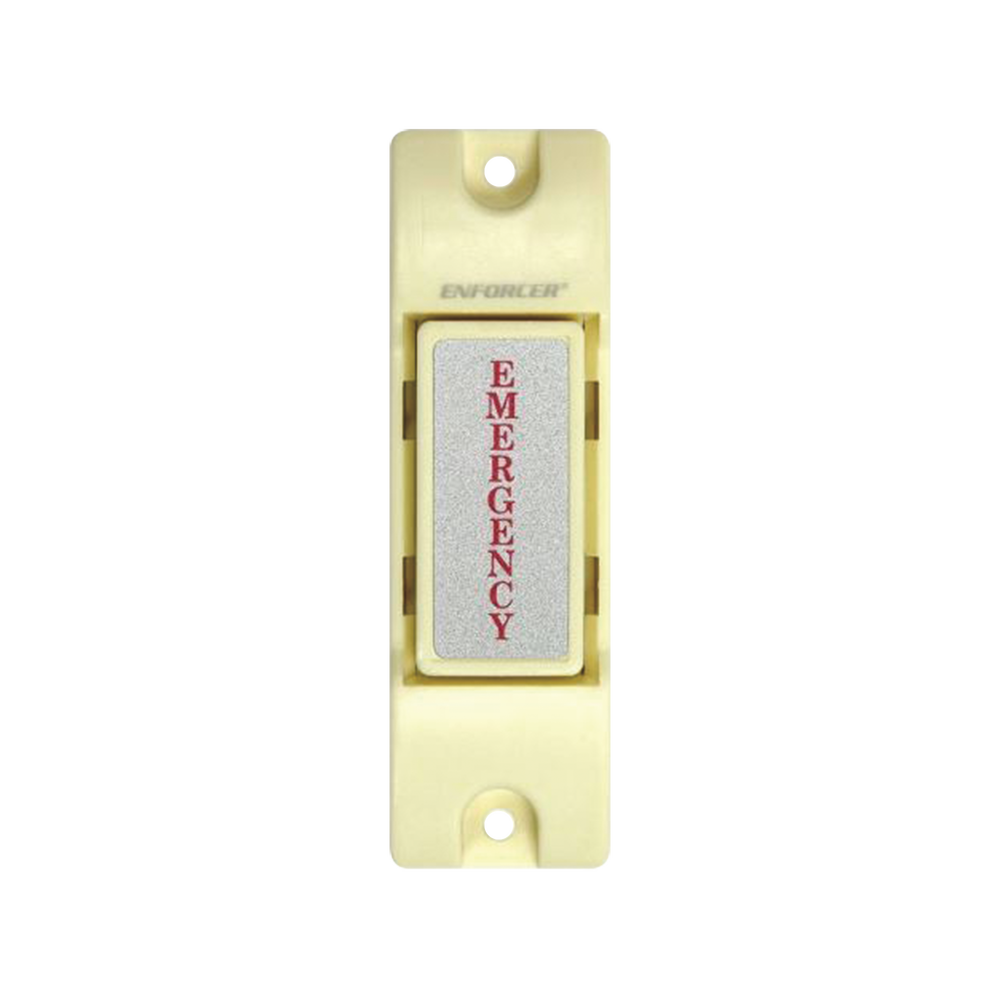 Botón de Emergencia / Botón de Pánico /  Ideal como botón de pánico / Montaje de Superficie / Relevador NC/NO Momentáneo /  Uso con Sirenas y Estrobos / Ideal para Control de Acceso
