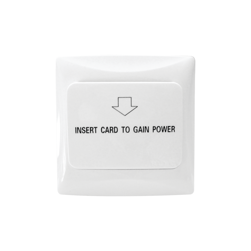 Interruptor de Energía para Habitación de Hotel / Habilita la corriente eléctrica al colocar la llave (tarjeta) de la habitación