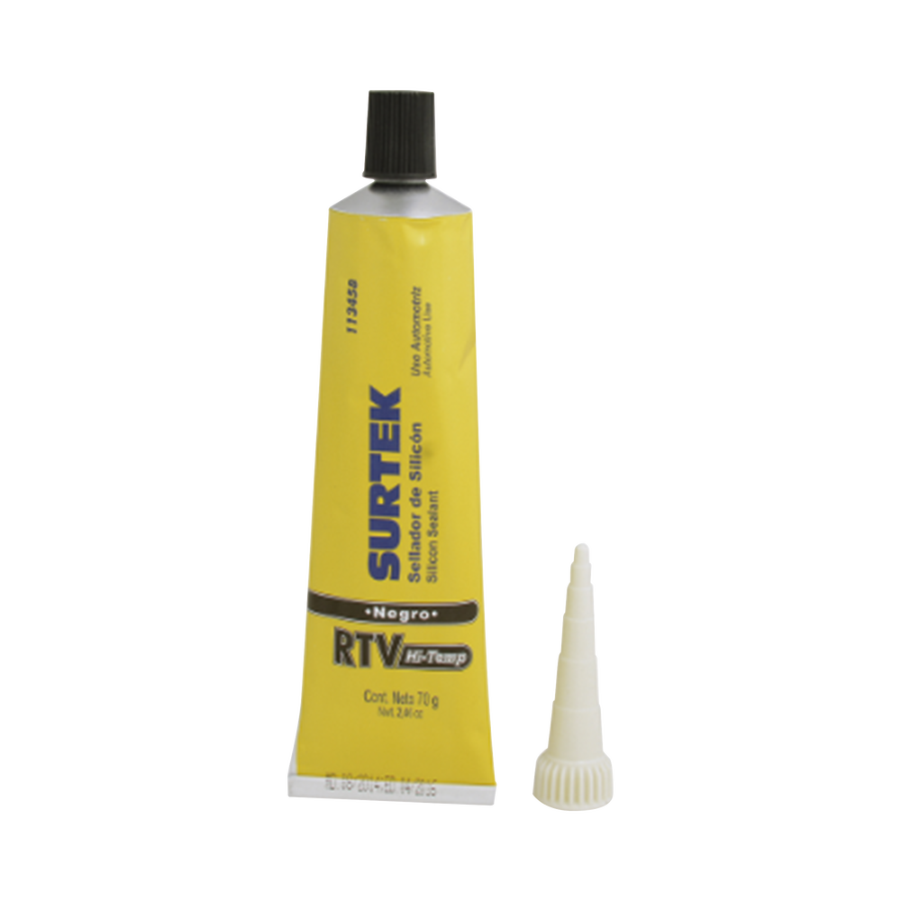 Silicón para Altas Temperaturas /Color Negro/ Tubo 70 g.