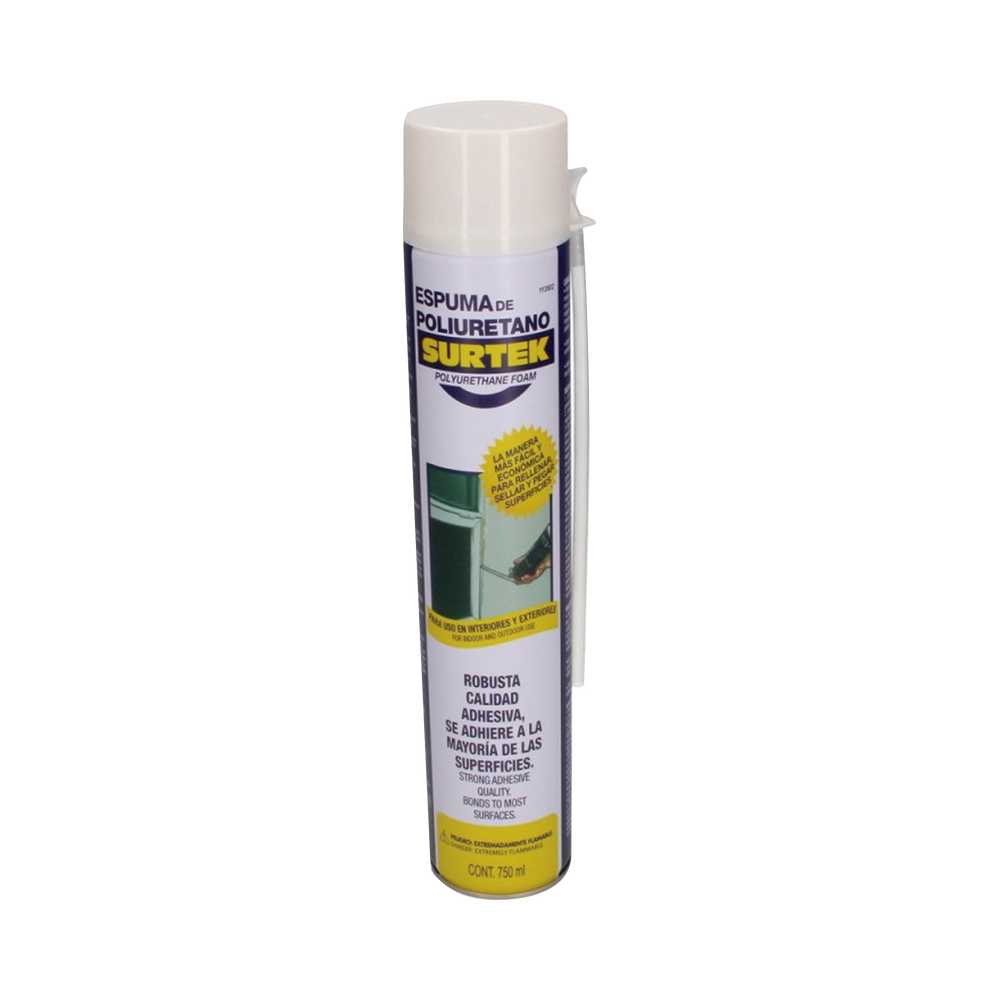 Espuma de Poliuretano / Capacidad 750 ml.