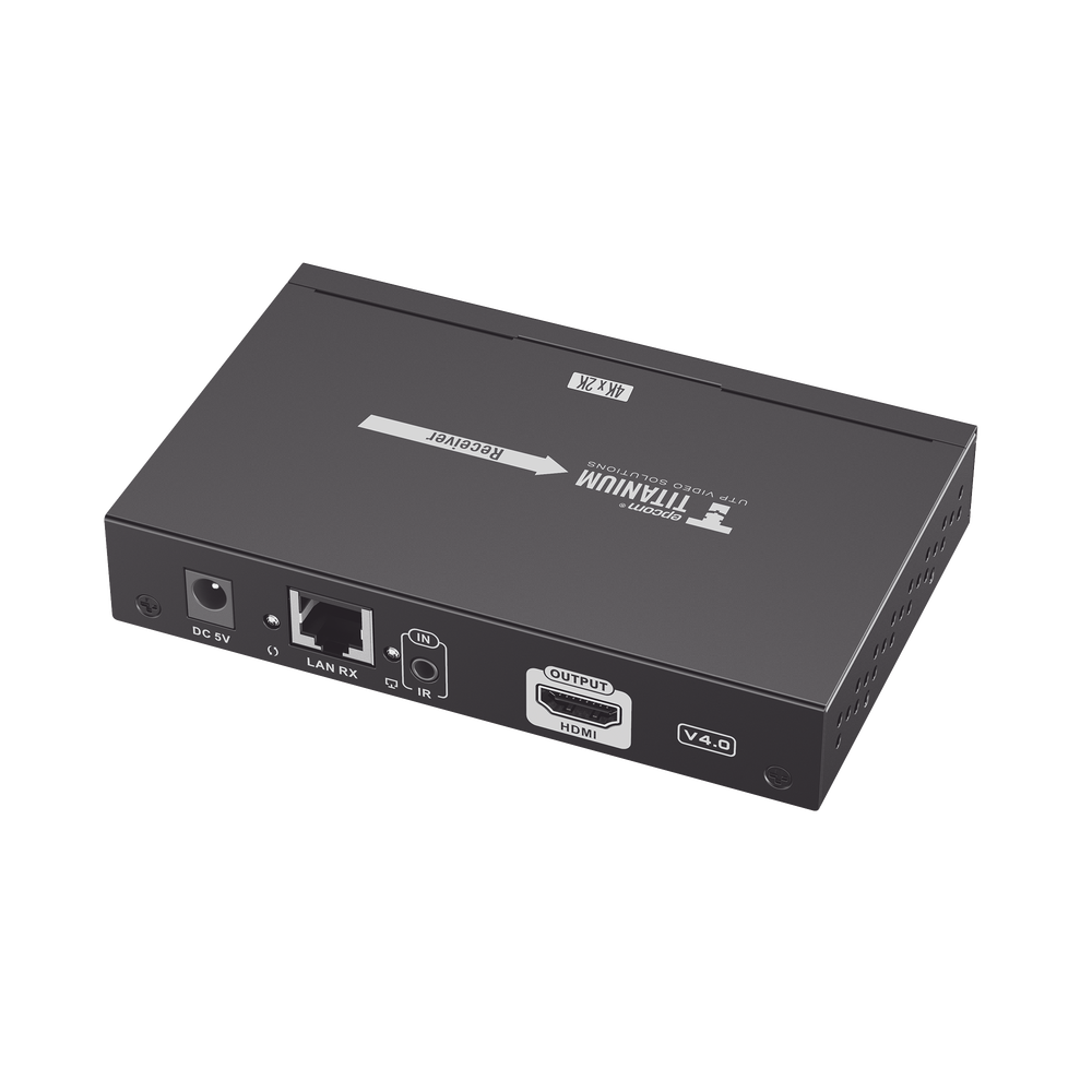 Receptor Compatible para Kit Matricial TT-683-MATRIX-4.0 / Resolución 4K@30Hz / Cat6 / Control IR / Compatible con Switch IGMP (Solo para transmisor versión 4.0). - Image 3