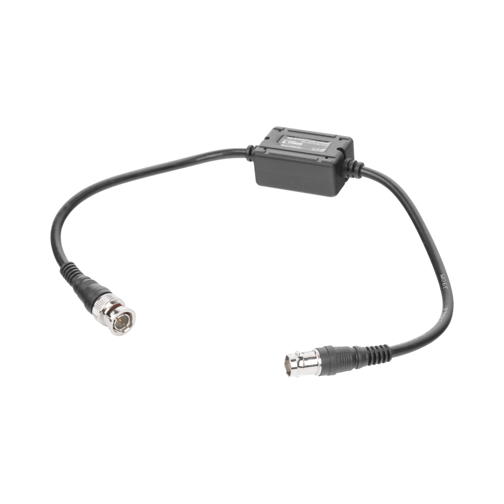AISLADOR DE TIERRA por BNC / ELIMINE eficazmente los problemas en el video como el RUIDO, DIAFONIA, INDUCCIÃ“N e INTERFERENCIAS causadas por los lazos de tierra. Compatible con cÃ¡maras HD-TVI/CVI/AHD/CVBS de hasta 2 MP.