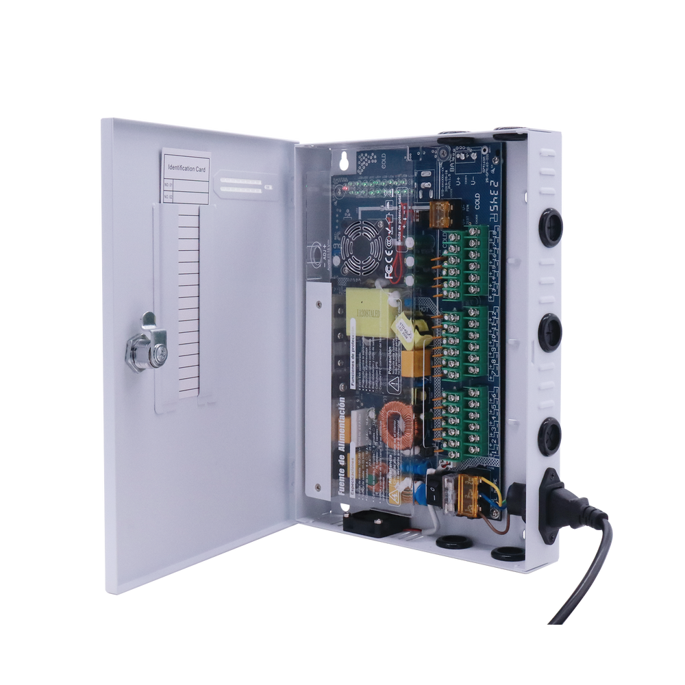 Fuente PREMIUM / 11-15 V / 18 canales / 20 A / Alta tecnologÃ­a en seguridad / Doble ventilador / Hasta 1.8 Amperes por Salida / Filtro de ruido por canal / DiseÃ±o de alta gama.