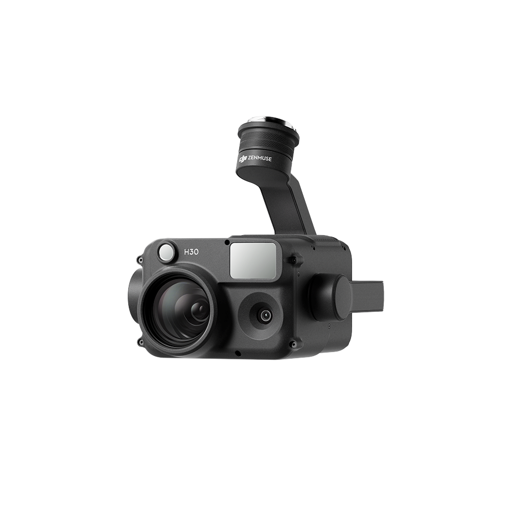 Payload Zenmuse H30, Zoom de 7.1- 172 mm /Telémetro Laser Alcance de 3000m/ Gran angular 48 MP Compatible con Drone Matrice 350RTK y MATRICE400