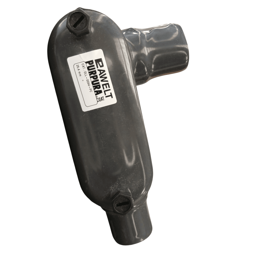 Caja Oval tipo LL con Recubrimiento Exterior de PVC de 1" (25.4 mm).