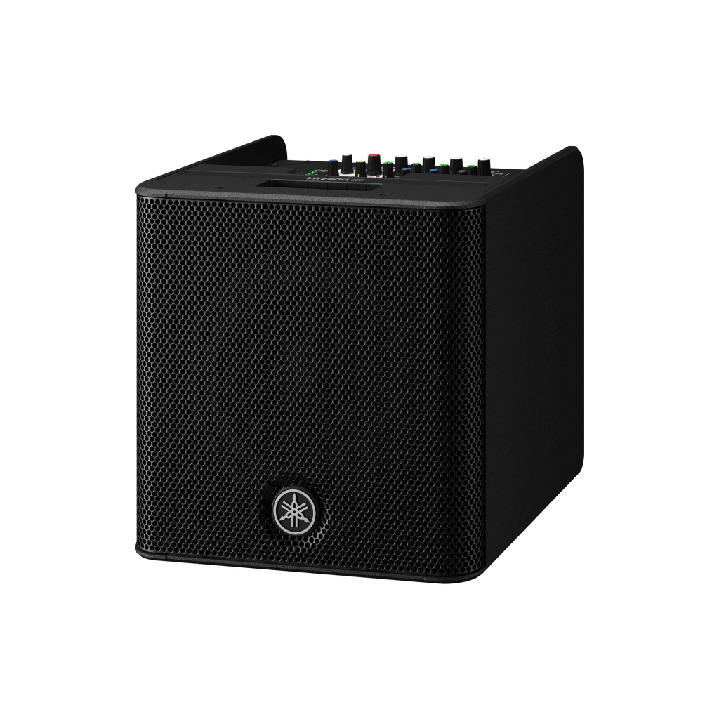 Sistema de Audio Portátil 180w | Altavoz 8" Coaxial | Consola de 5 canales | compatible con app Stagepas Controller | Incluye Batería Recargable