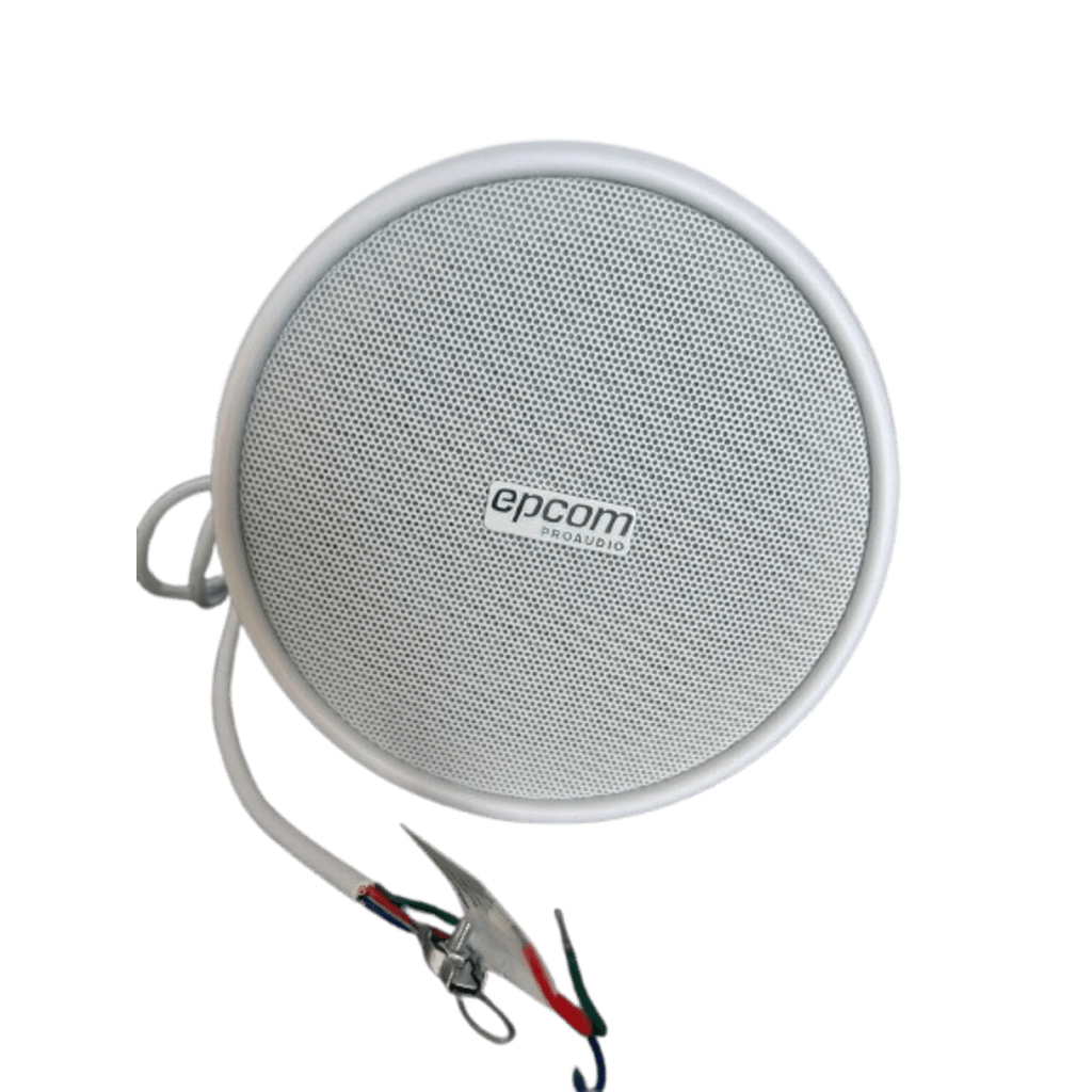 Altavoz Colgante 5" | 10-20W | 70/100V | Respuesta 130-18KHz | Blanco | Sensibilidad 90dB