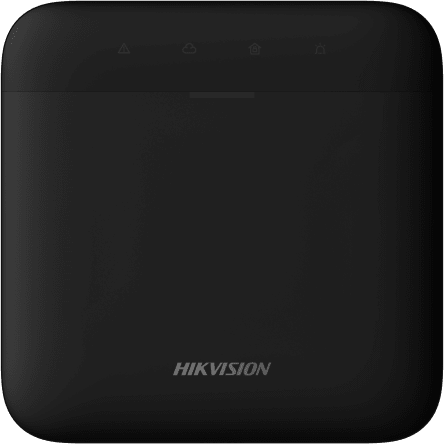 (AX PRO) Panel de Alarma Inalámbrico de Hikvision / Color Negro / Soporta 48 Zonas / GSM 3G/4G, Wi-Fi y Ethernet / Incluye Batería de respaldo / Compatible con los Accesorios AX PRO.